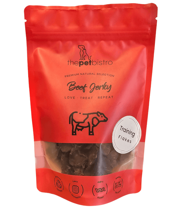 thepetbistro The Pet Bistro Beef Jerky Training Flakes 100g