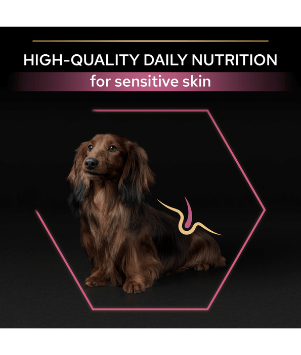 Purina Pro Plan Sensitive Skin Small and Mini Adult, Dry Dog food with Salmon 3kg Dog Food