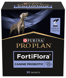 Purina Pro Plan FortiFlora, Dog Probiotic Supplement, 1g (30 sachets) Vitamins & Supplements