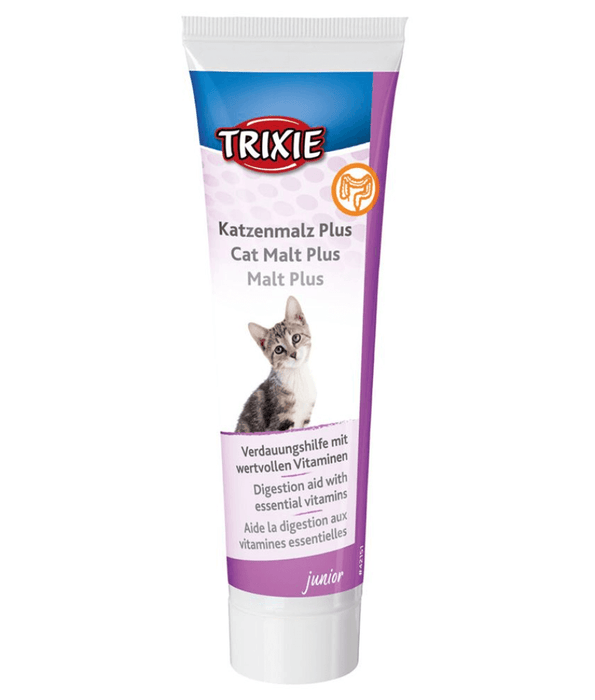 Trixie - Malt Plus Paste Supplement With Vitamins For Junior Cats 100g