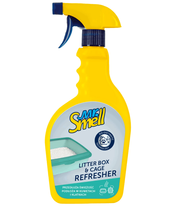 Mr. Smell Litter Box & Cage Refresher 500ml