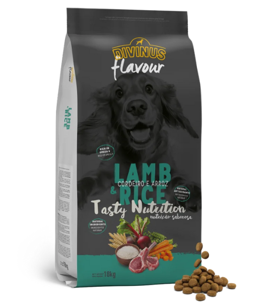 Divinus Flavour Lamb & Rice Tasty Nutrition 18kg