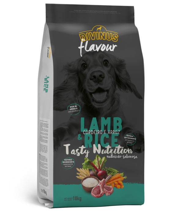 Divinus Flavour Lamb & Rice Tasty Nutrition 18kg