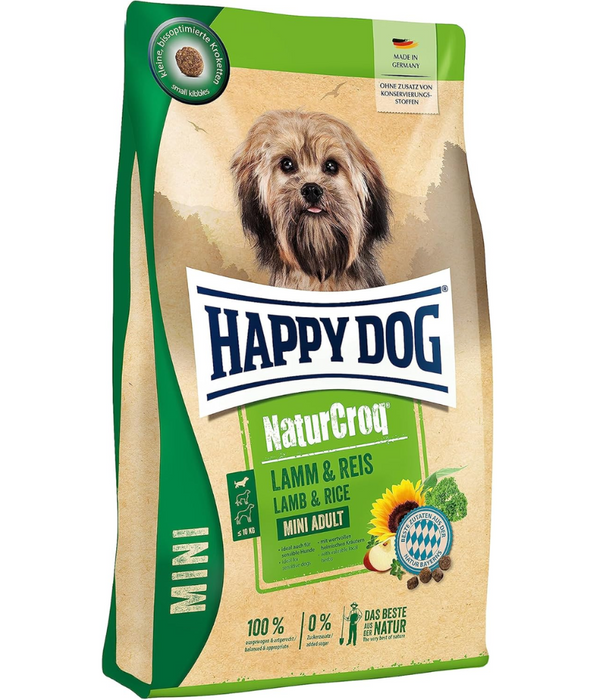 Happy Dog - Naturcroq Lamb & Rice Mini Adult 4kg