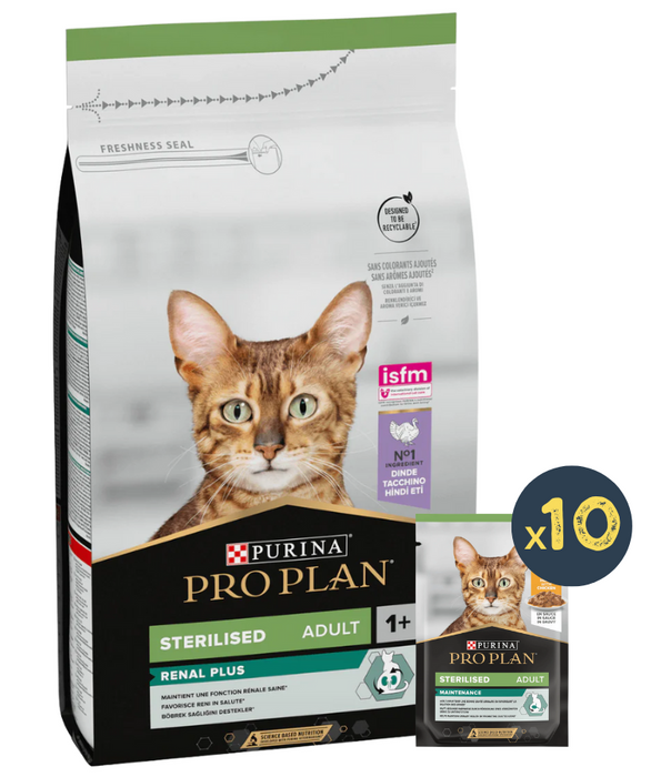 Pro Plan Turkey & Chicken Sterilized Bundle