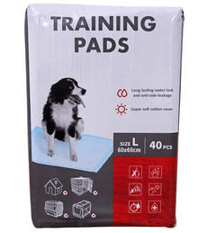 Training Pads Anti-Side Leakage 60*60 40PCS L Cleaning & Potty