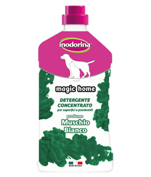 Inodorina Magic Home Floor Detergent Muschio Bianco 1 Liter Cleaning & Potty