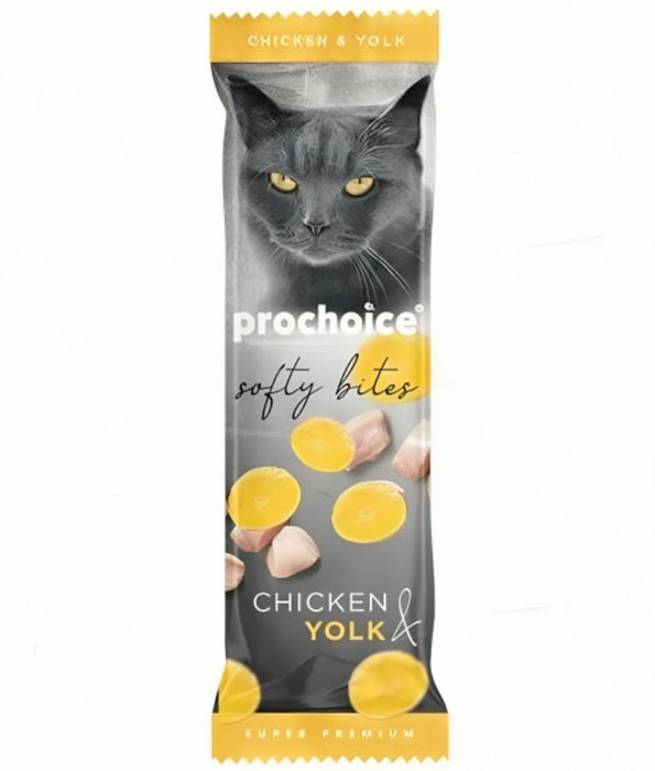 Prochoice - Softy Bites Chicken & Yolk 10g