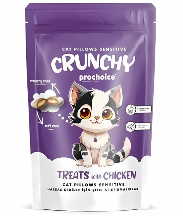 Prochoice - Crunchy Sensitive Cat Treats With Chicken 60g