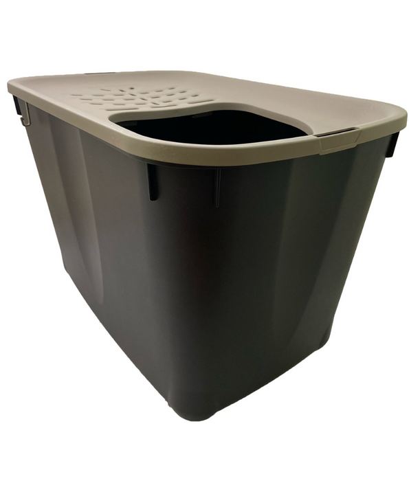 MP Bergamo - Micia Top-Entry Litter Box Taupe L58xW38xH39cm