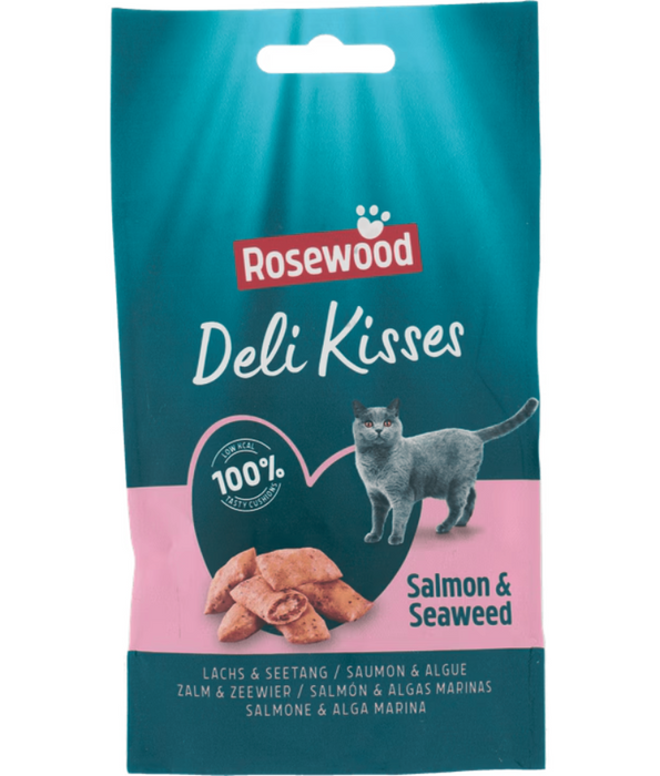 Pet Unlimited - Rosewood Deli Kisses Salmon & Seaweed 60g