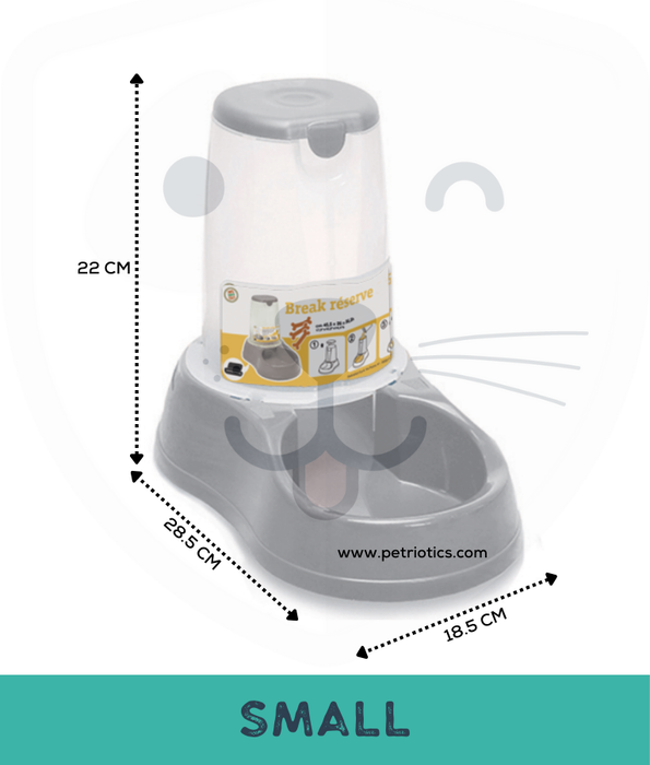 Stefanplast Break Food Dispenser Stone Grey