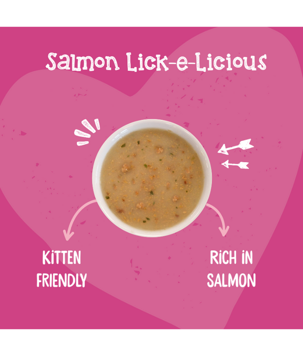 Webbox - Lick-e-Licious Salmon Cat Treats 4 sachets