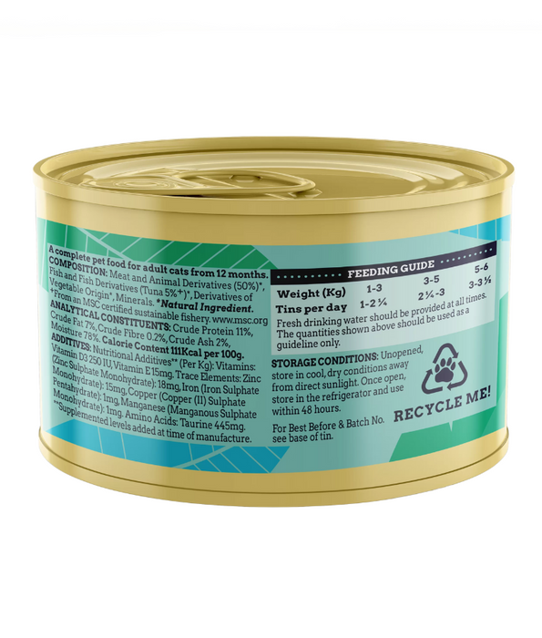 Webbox Naturals Tuna Mousse Wet Cat Food 85g