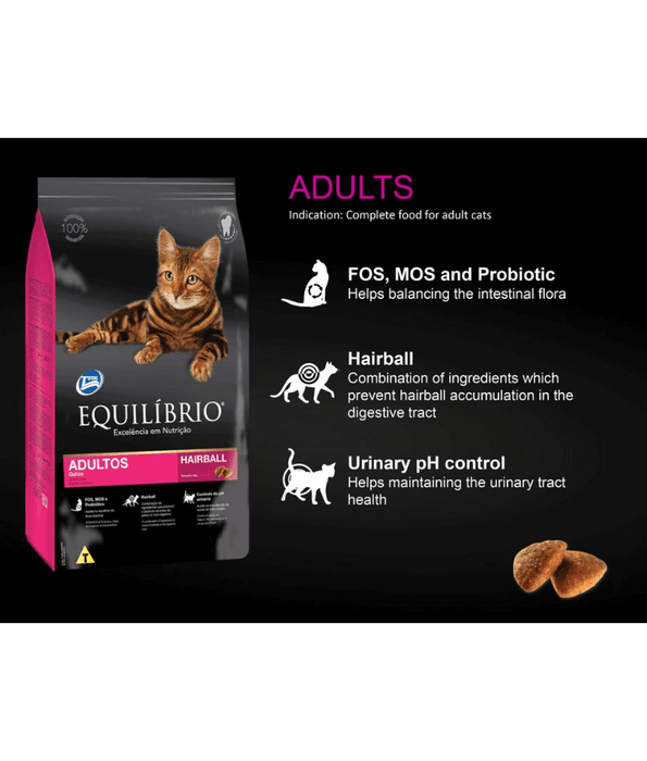 Equilibrio Equilibrio Hairball Adult Cat Food