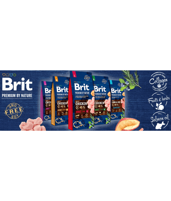 Brit Premium Brit Premium - Medium Breed Adult With Chicken 3kg-15kg