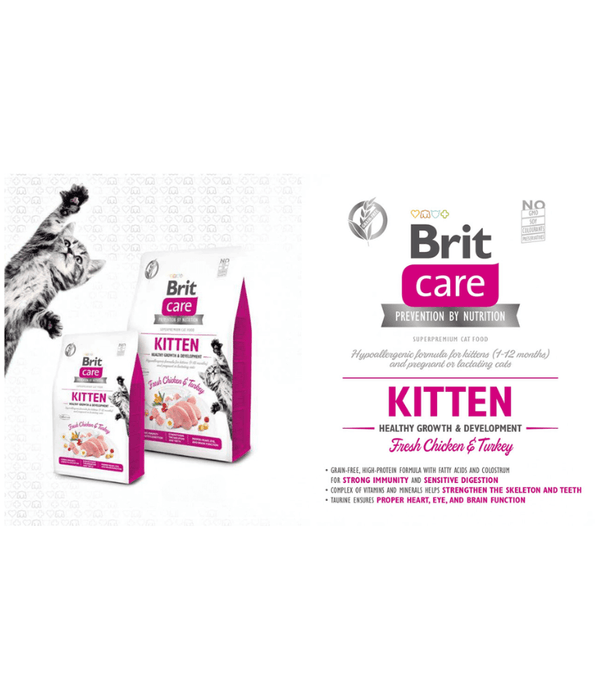 Brit Care Brit Care - Cat Grain-Free Kitten Healthy Growth and Development 2kg