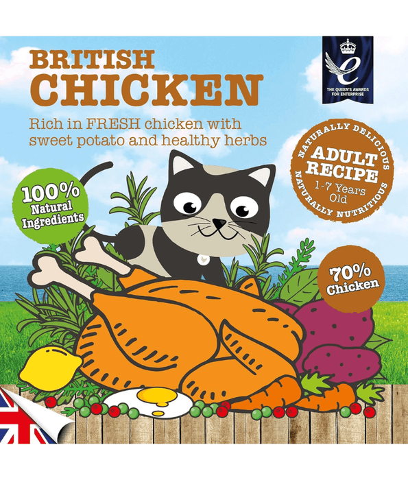 Little Big Paw LIttle Big Paw - British Chicken Complete Dry Food for Adult Cats 1.5kg