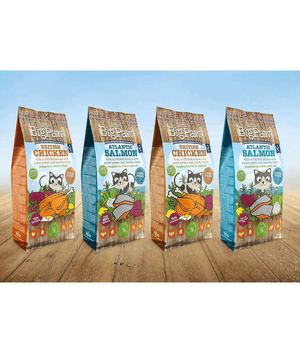 Little Big Paw Little Big Paw - Atlantic Salmon Complete Dry Food for Senior Cats 1.5kg