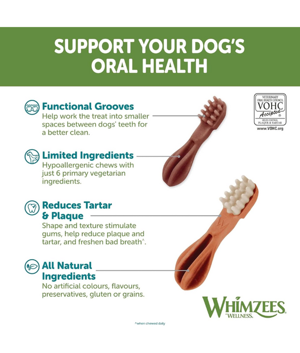 Whimzees - Dental Treats Tooth Brush