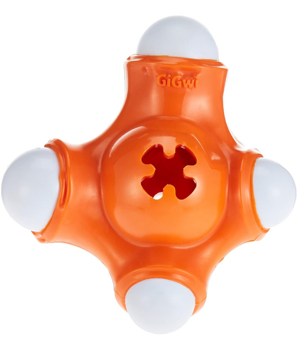 GiGwi Nylo-Choo Dog Teether Prize Toy 15cm (Orange)