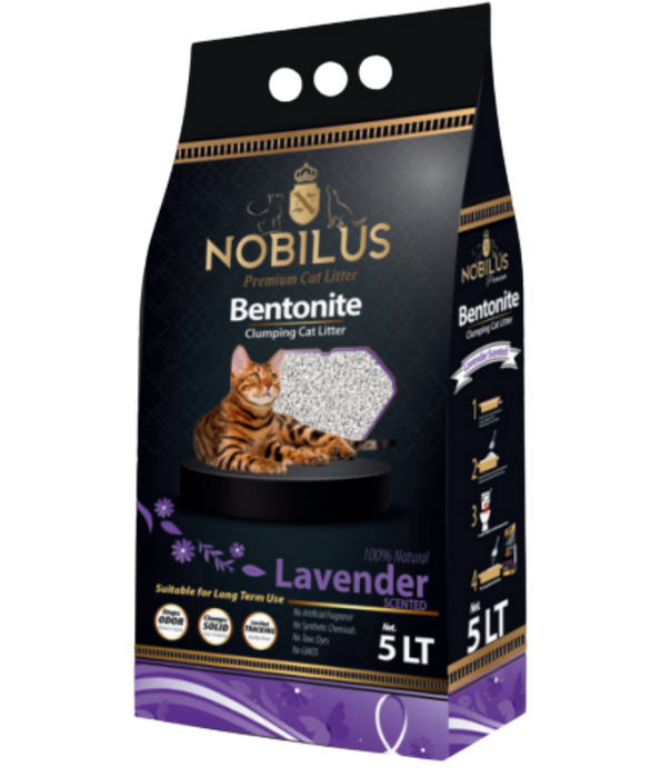 Nobilus Cat Litter Lavender 5L-10L