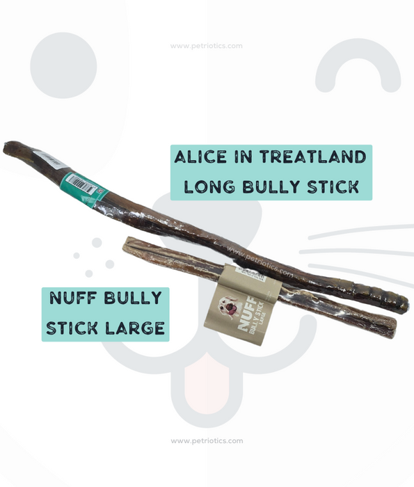 Alice In Treatland Holistic Dog Treat Long Bully Stick