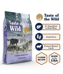 Taste of The Wild Taste of The Wild - Roasted Lamb Formula Adult 2kg-12kg