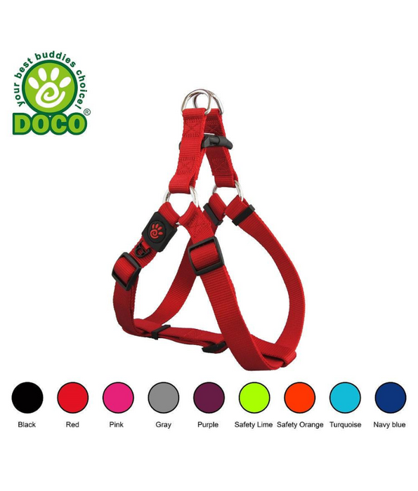 Doco - Signature Step-In Turquoise Dog Harness