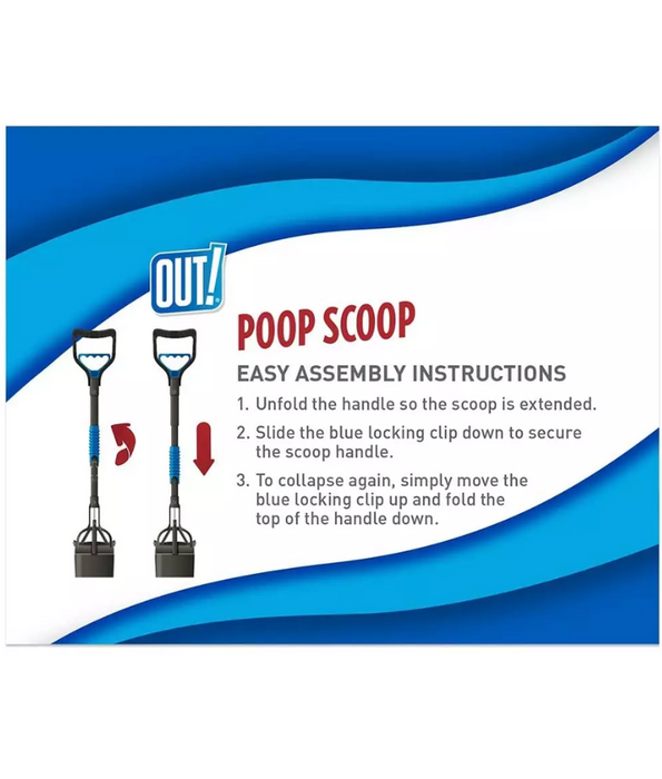 OUT! - One-handed Poop Scoop 45Lb