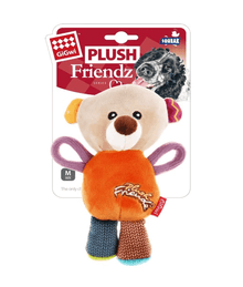 GiGwi - Bear 'Plush Friendz' with squeaker Dog Toys