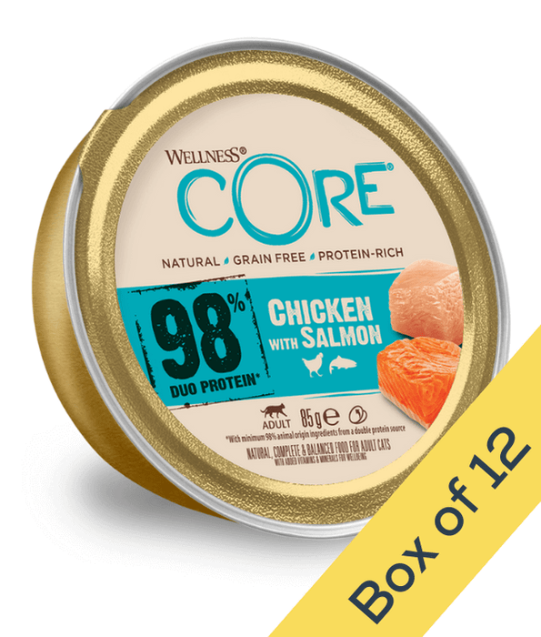 Wellness Core 98% Chicken & Salmon - 85g Cat Food