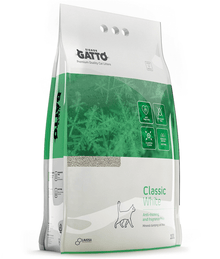 Signor Gatto - Classic White Anti-tracking and long lasting Low Dust 10L Cat Litter Litter | Litter Accessories