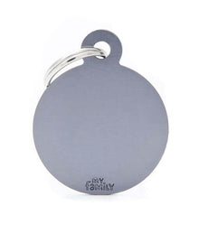 ID Tag - Basic Aluminum Circle ID Tags