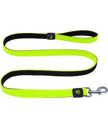 Doco Puffy Mesh Leash 120cm Lime Leashes & Collars