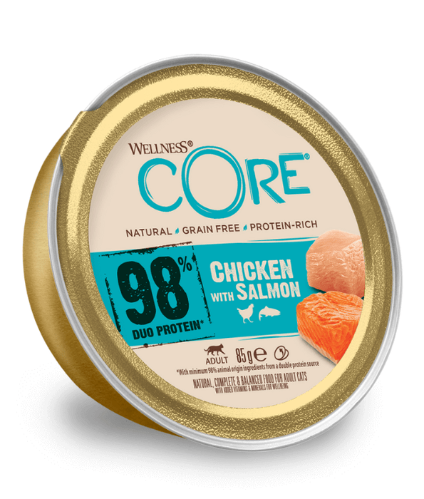 Wellness Core 98% Chicken & Salmon - 85g Cat Food