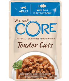 Wellness CORE Tender Cuts Tuna in Savory Gravy 85g Cat Food