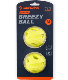 SKIPDAWG - Dog Breezy Ball Pack of 2 Dog Toys