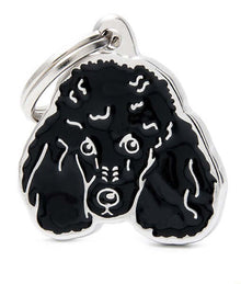 ID Tag - Black Poodle ID Tags