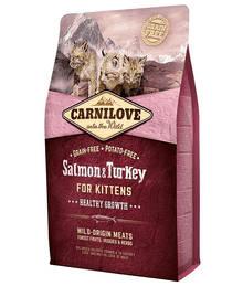 Carnilove - Salmon & Turkey for Kittens 2kg Cat Food