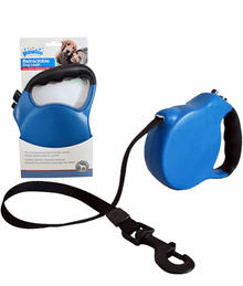 Pawise Retractable Dog Lead Blue Leashes & Collars