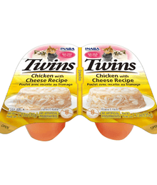 Inaba - Twins - Chicken with Cheese Recipe 2 Packs 70g Cat Food