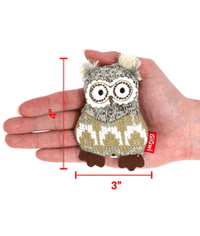 Gigwi - Plush Friendz Dog Toy Wise Owl Small Dog Toys