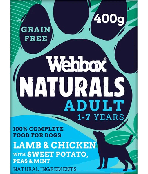 Webbox Webbox Natural- Lamb And Chicken 400g