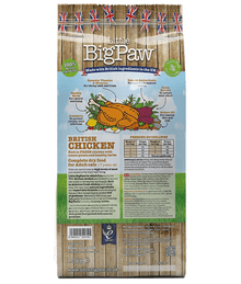 LIttle Big Paw - British Chicken Complete Dry Food for Adult Cats 1.5kg Cat Food