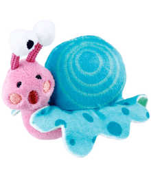 Gigwi - Shining Friends Snail with activated LED light & Catnip inside Cat Toys