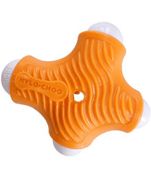 GiGwi Nylo-Choo Dog Teether Prize Toy 15cm (Orange) Dog Toys