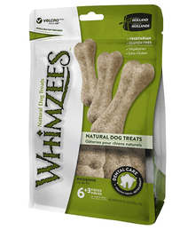 Whimzees - Rice Bones 6 Large Pieces 540g Dog Treats